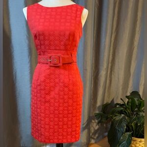 Banana Republic Factory Orange Sheath Dress